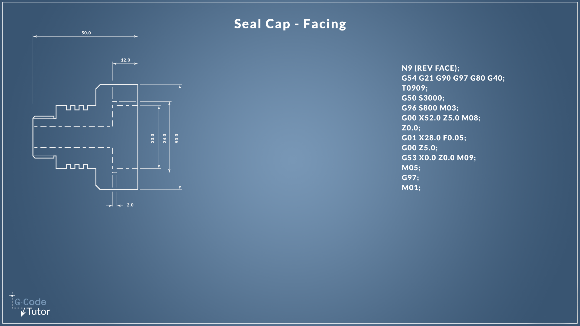 Seal Cap G-Code handout